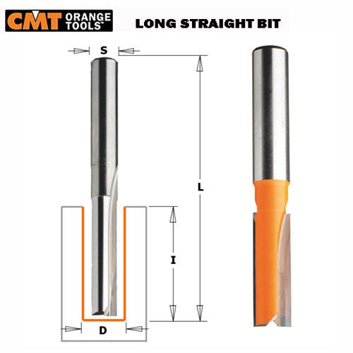 [CMT]Long straight bit - 긴 일자 루터비트